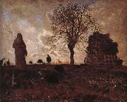 Jean Francois Millet Peasant oil